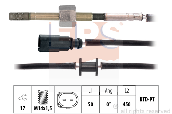 Czujnik temperatury spalin EPS 1.220.246