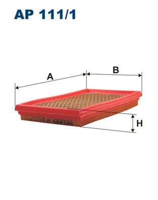 Filtr powietrza FILTRON AP111/1