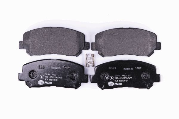 Klocki hamulcowe HELLA 8DB 355 020-511