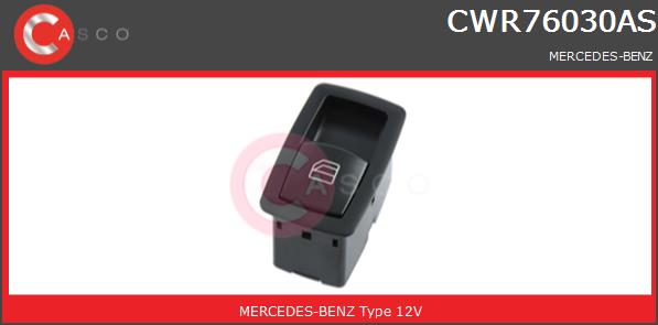 Przełącznik podnośnika szyby CASCO CWR76030AS