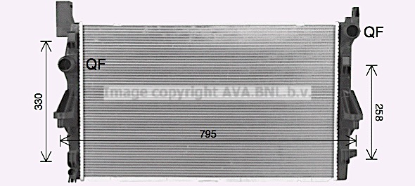Chłodnica AVA QUALITY COOLING MS2732