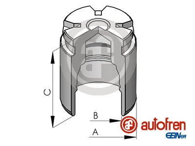 Tłoczek zacisku hamulcowego AUTOFREN SEINSA D025642