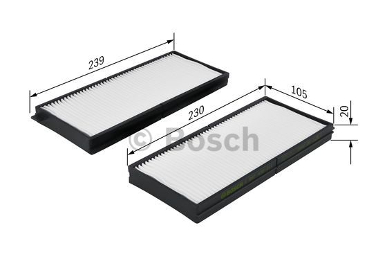 Filtr kabinowy BOSCH 1 987 432 211