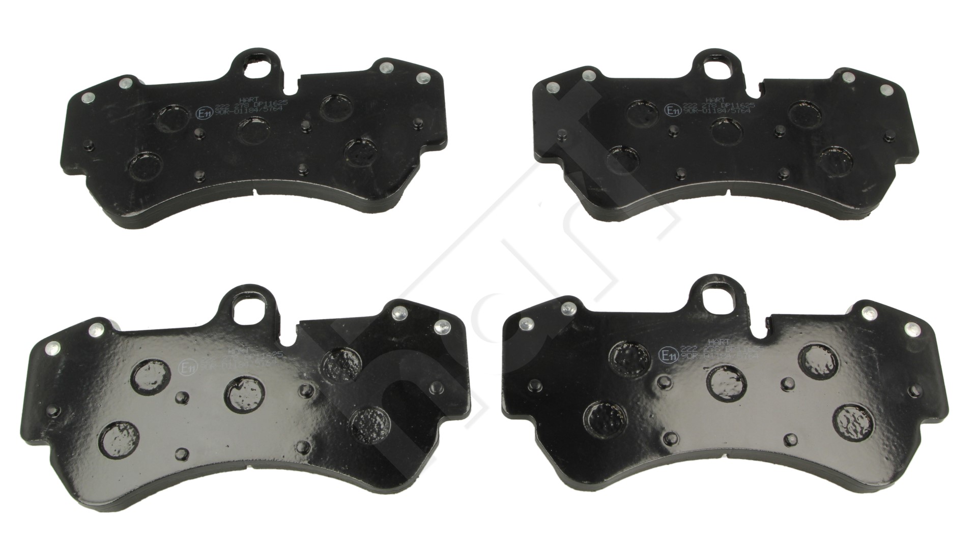Klocki hamulcowe HART 222 278