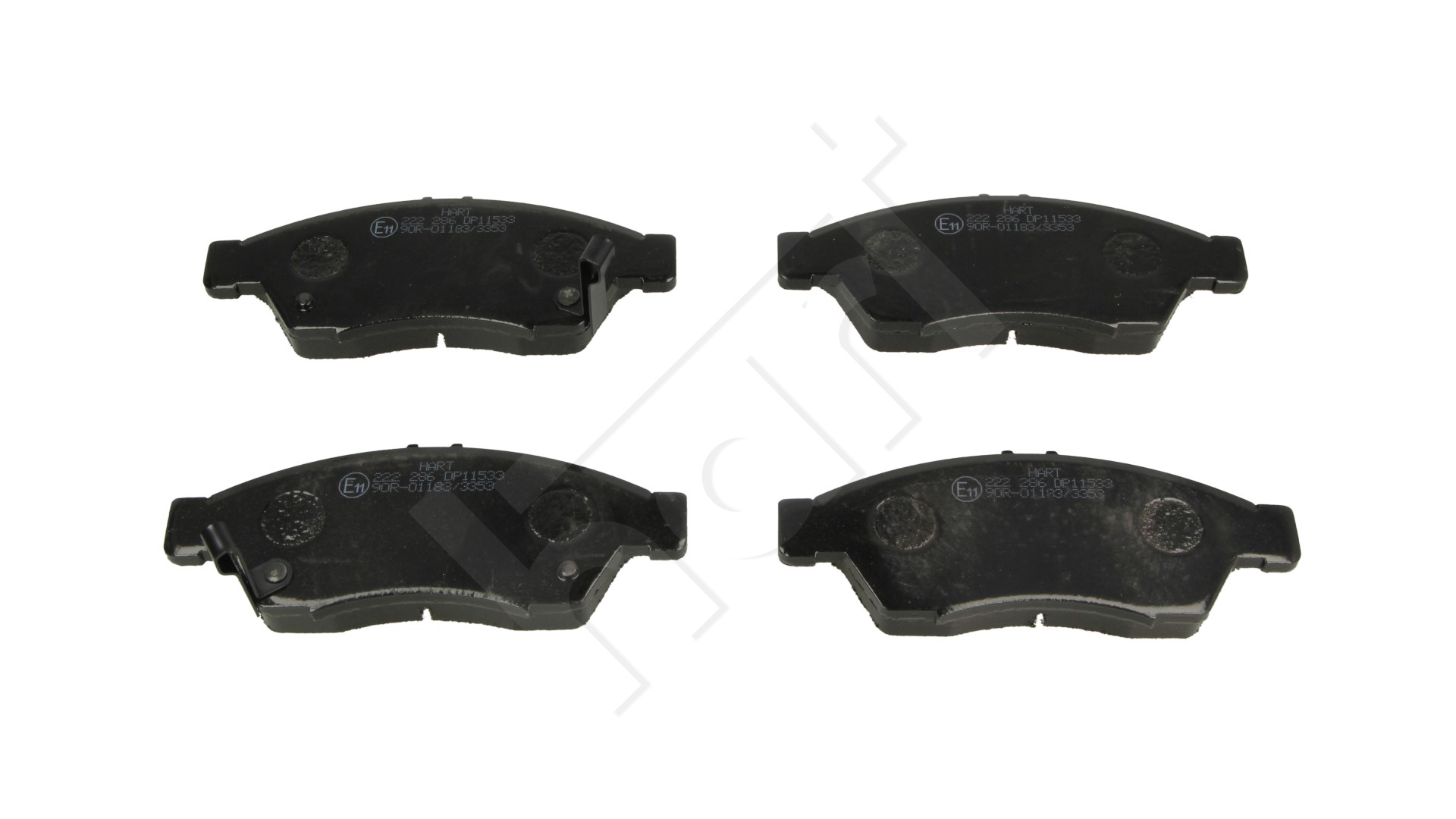 Klocki hamulcowe HART 222 286