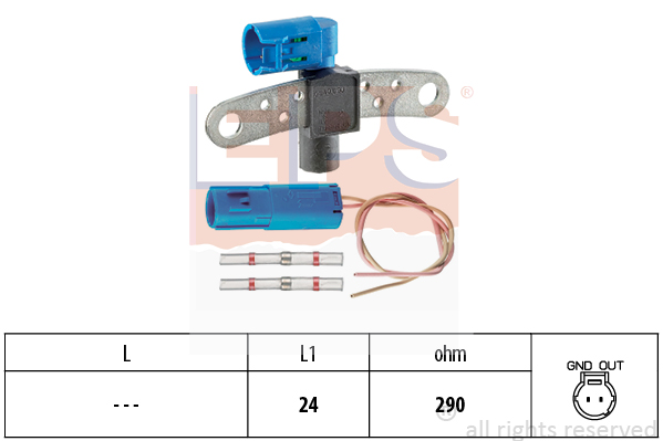 Czujnik położenia wału EPS 1.953.540K