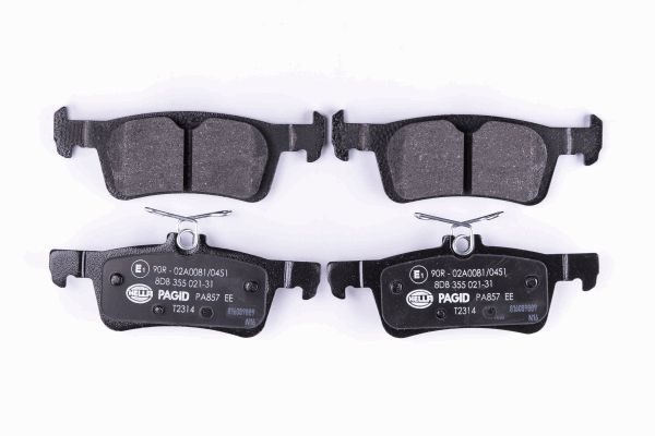 Klocki hamulcowe HELLA 8DB 355 021-311