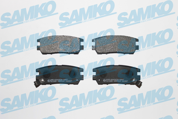 Klocki hamulcowe SAMKO 5SP518