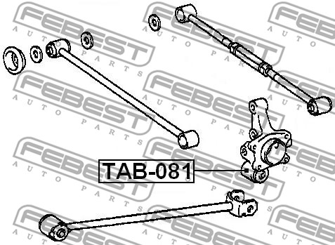 Tuleja wahacza FEBEST TAB-081