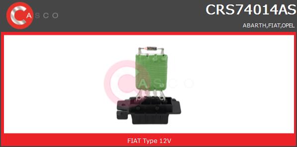 Opornik wentylatora CASCO CRS74014AS