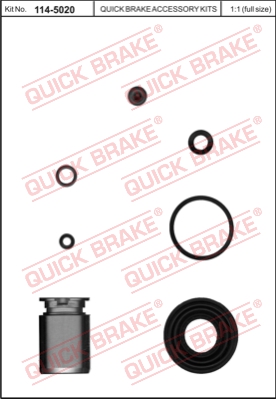 Zestaw naprawczy zacisku hamulcowego QUICK BRAKE 114-5020