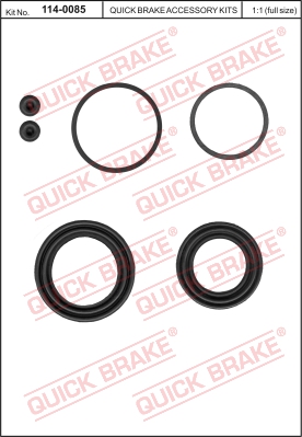 Zestaw naprawczy zacisku hamulcowego QUICK BRAKE 114-0085