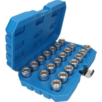 Zestaw narzędzi do wypinania, zabezpieczenia śrub kół KS TOOLS BT691330