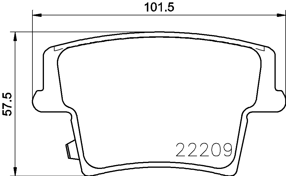 Klocki hamulcowe BREMBO P 11 040