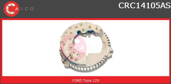 Mostek prostowniczy alternatora CASCO CRC14105AS