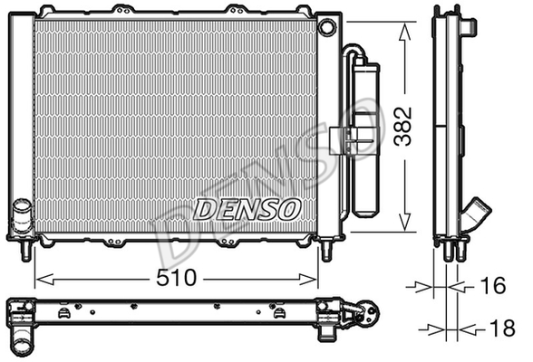 Zespół chłodnic DENSO DRM23103