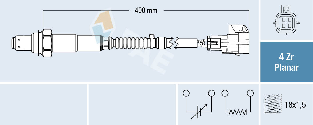 Sonda lambda FAE 77778