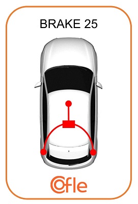 Linka hamulca ręcznego COFLE 11.5845
