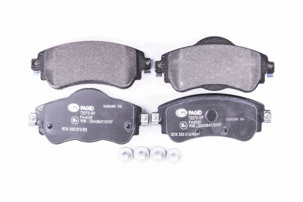 Klocki hamulcowe HELLA 8DB 355 015-931