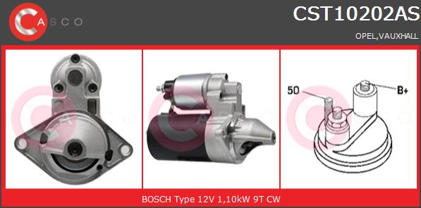 Rozrusznik CASCO CST10202AS