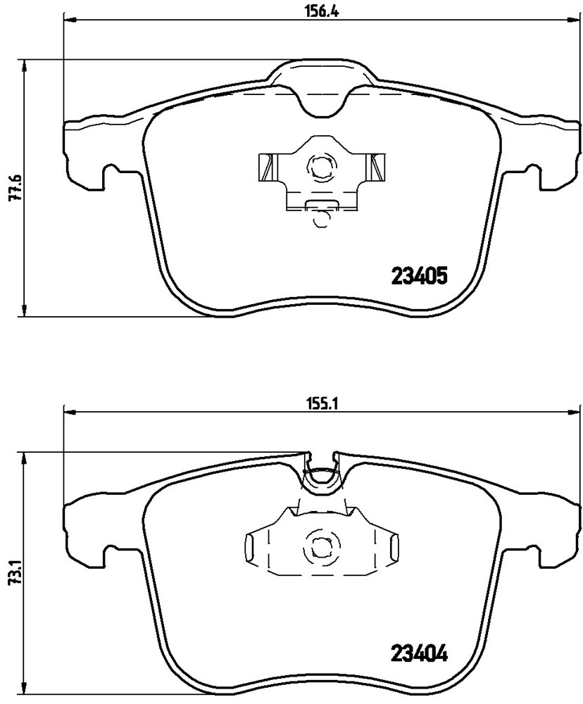 Klocki hamulcowe BREMBO P 59 046