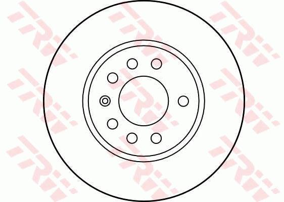 Tarcza hamulcowa TRW DF2681