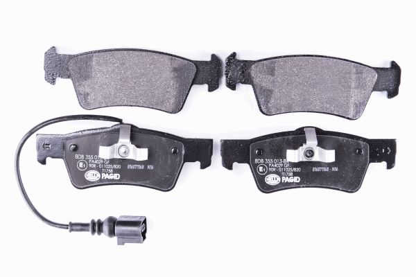 Klocki hamulcowe HELLA 8DB 355 013-841