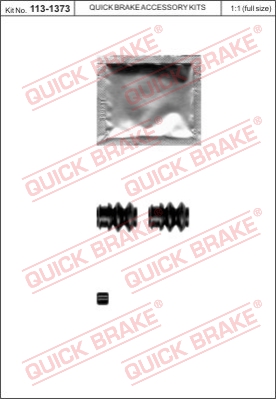 Zestaw naprawczy zacisk hamulcowy QUICK BRAKE 113-1373