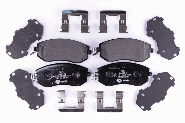 Klocki hamulcowe HELLA 8DB 355 020-891