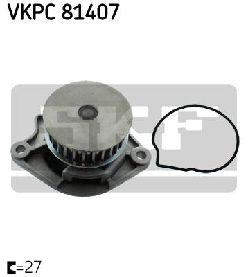 Pompa wody SKF VKPC 81407