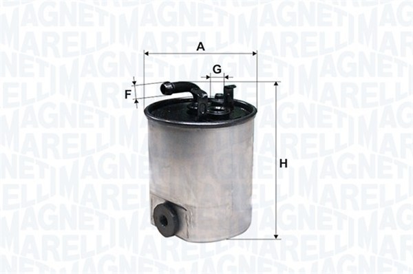 Filtr paliwa MAGNETI MARELLI 153071760249