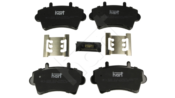 Klocki hamulcowe HART 248 915
