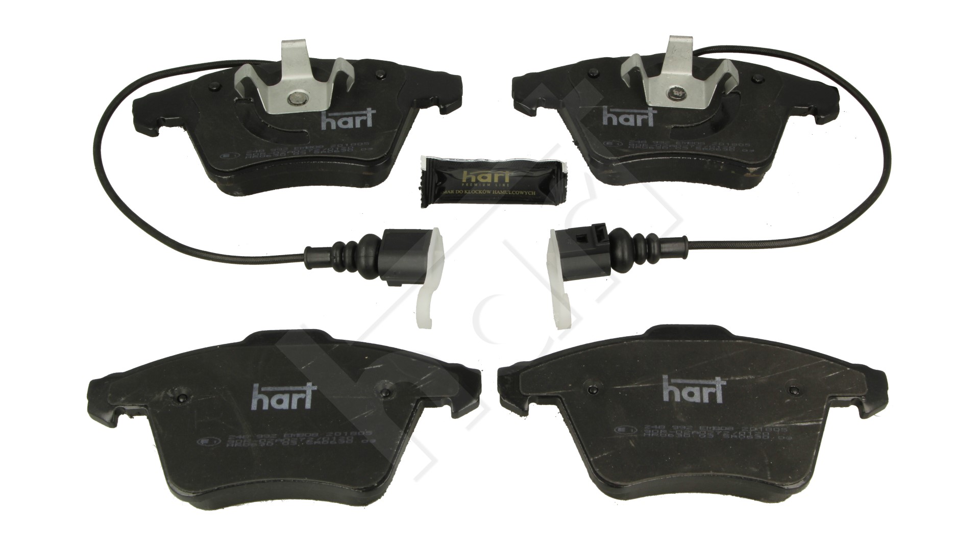 Klocki hamulcowe HART 248 992
