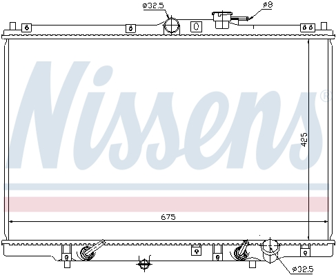 Chłodnica NISSENS 63346