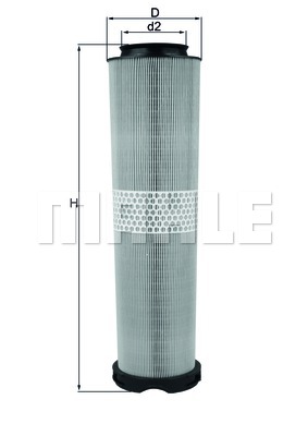 Filtr powietrza MAHLE LX 816/6