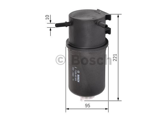 Filtr paliwa BOSCH F 026 402 828