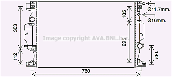 Chłodnica AVA QUALITY COOLING FD2642