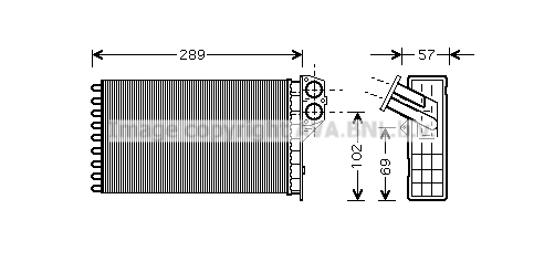 Nagrzewnica AVA QUALITY COOLING PEA6226