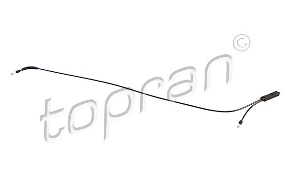 Cięgno zamka pokrywy komory silnika TOPRAN 410 138