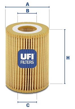 Filtr oleju UFI 25.069.00
