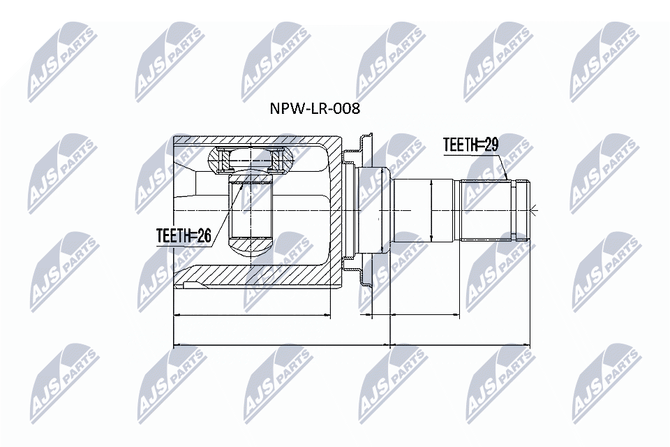 Talerz sprężyny NTY AD-NS-067