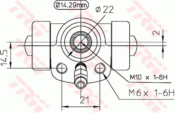 Cylinderek TRW BWA108
