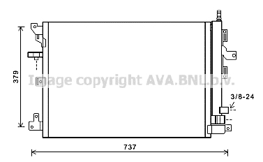Skraplacz klimatyzacji AVA QUALITY COOLING VOA5152D