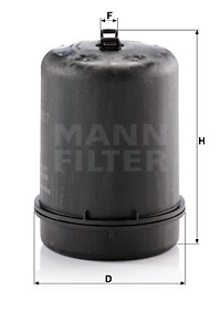 Filtr oleju MANN-FILTER ZR 9007