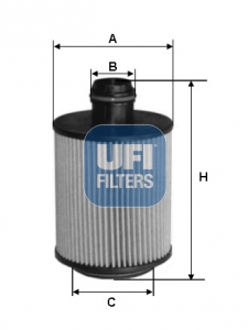 Filtr oleju UFI 25.110.00