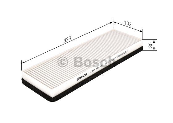 Filtr kabinowy BOSCH 1 987 432 041