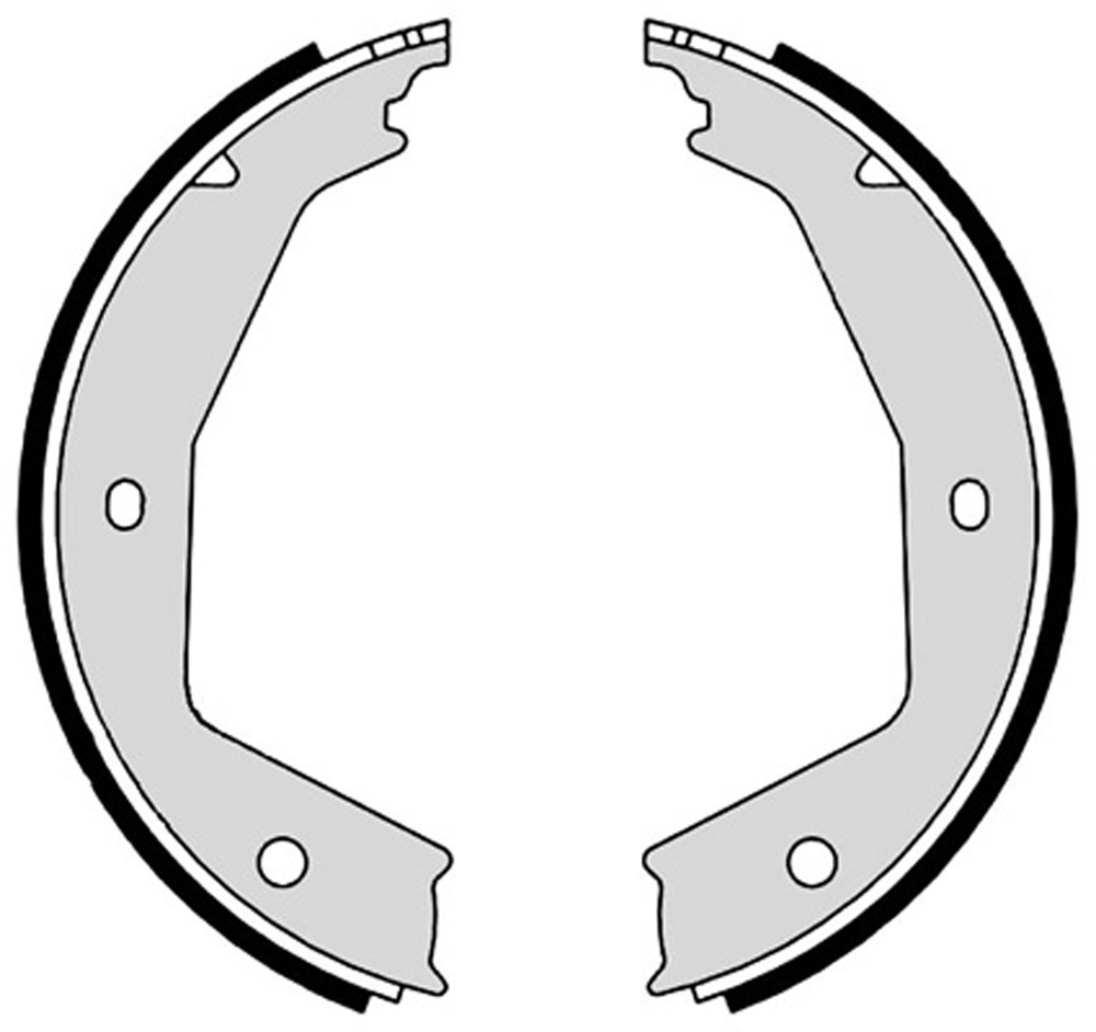 Zestaw szczęk hamulcowych BREMBO S 23 554