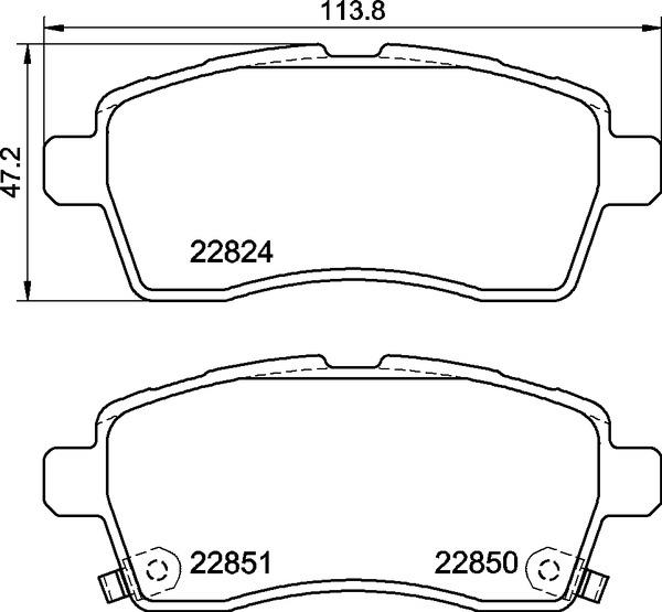 Klocki hamulcowe BREMBO P 79 037