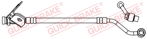 Przewód hamulcowy elastyczny QUICK BRAKE 58.014X