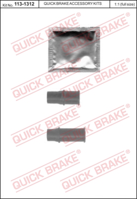 Zestaw naprawczy zacisk hamulcowy QUICK BRAKE 113-1312